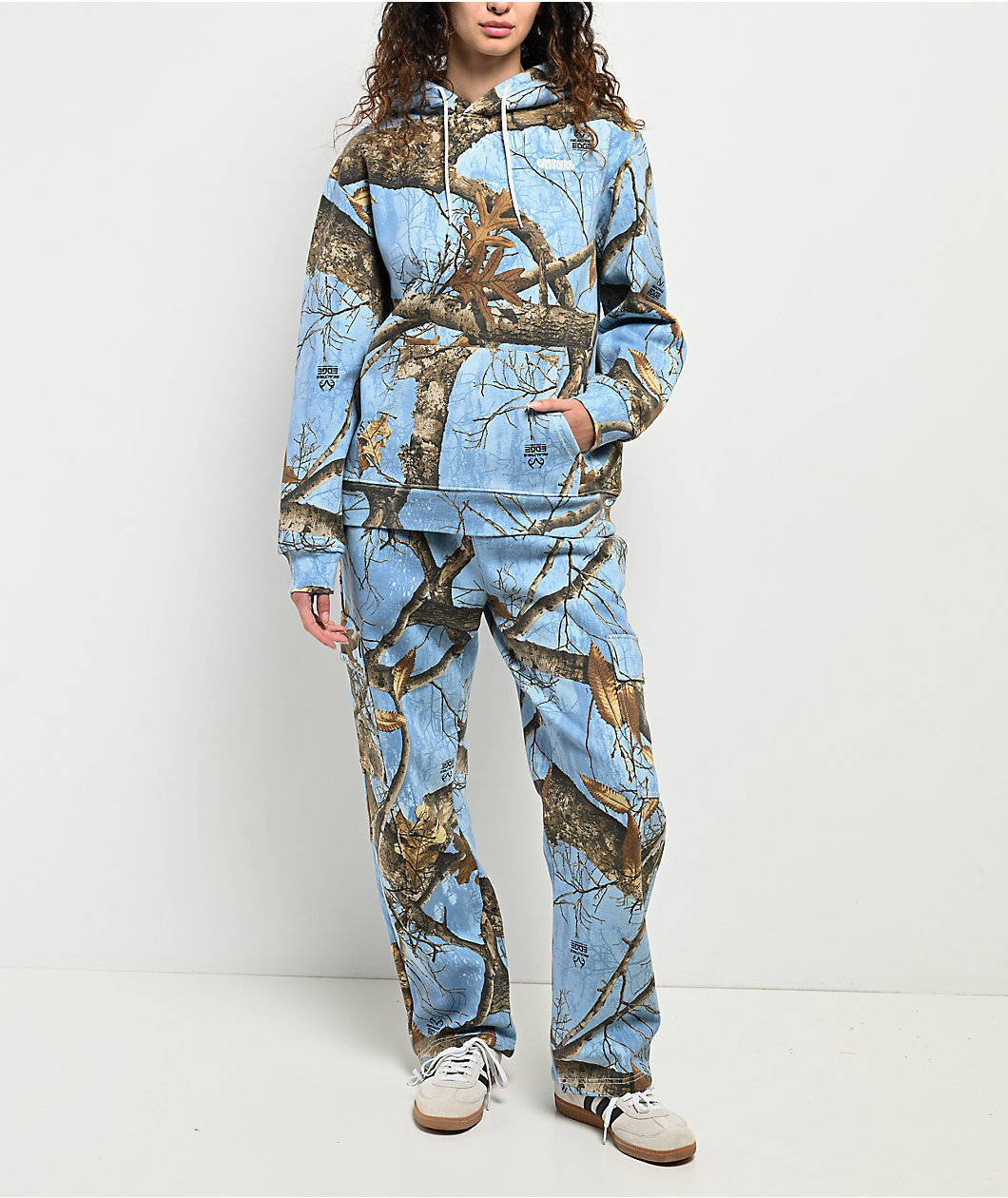 Empyre x Realtree Edge Blue Camo Boxy Hoodie