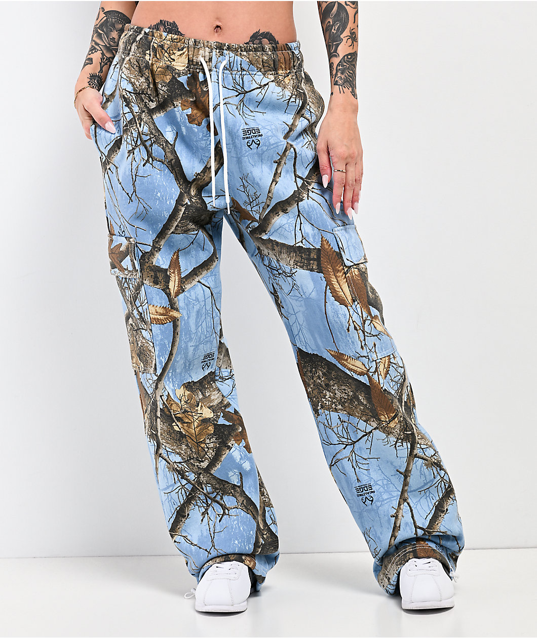 Empyre x Realtree Edge Blue Cargo Sweatpants