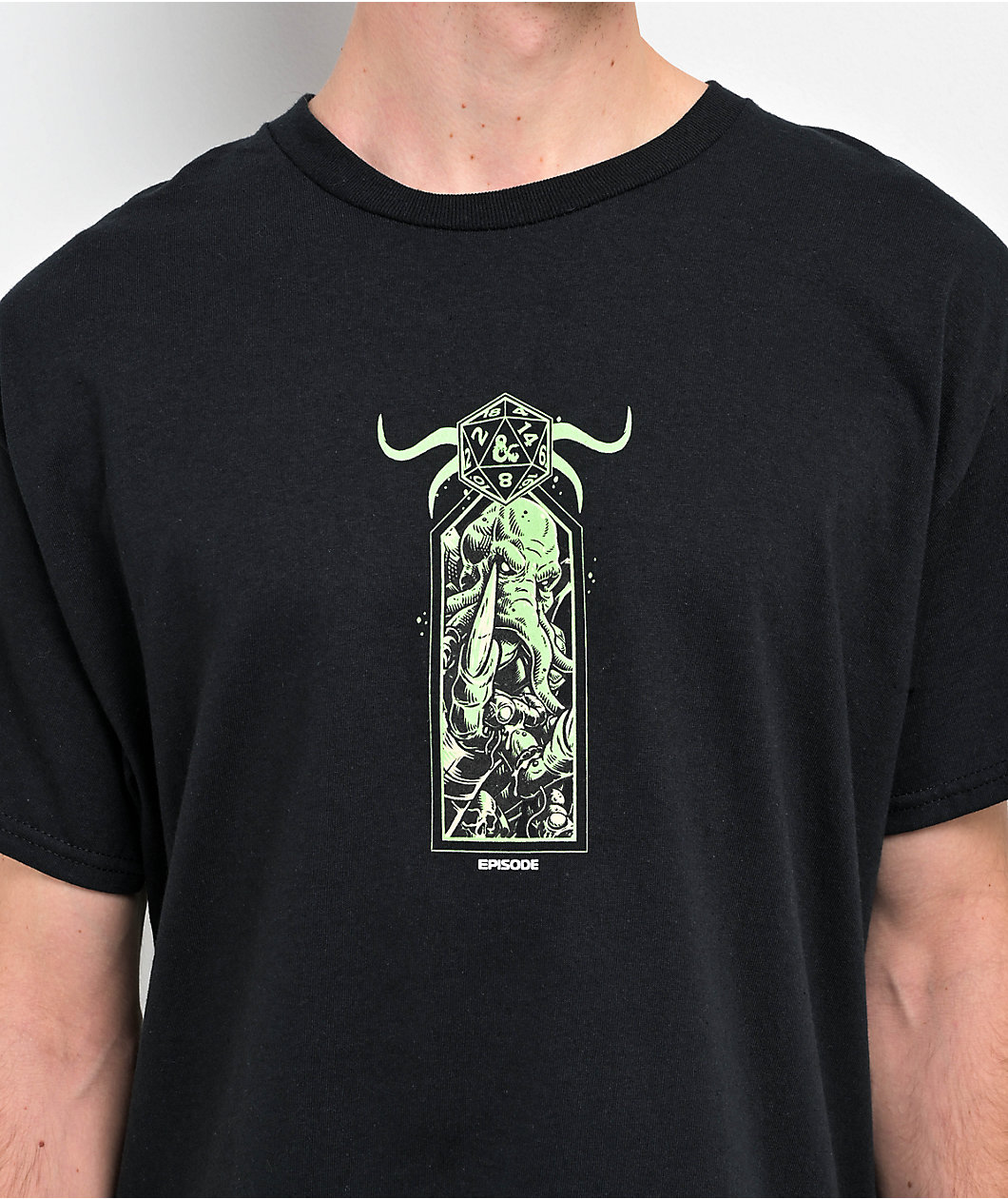 Episode x Dungeons & Dragons Mindflayer Black T-Shirt