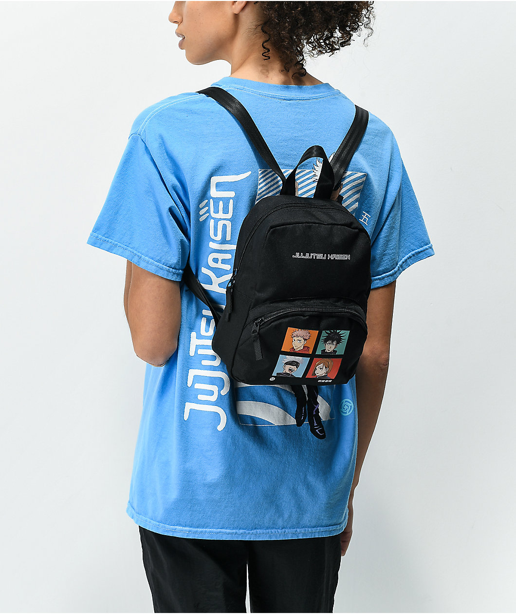 Episode x Jujutsu Kaisen Black Mini Backpack