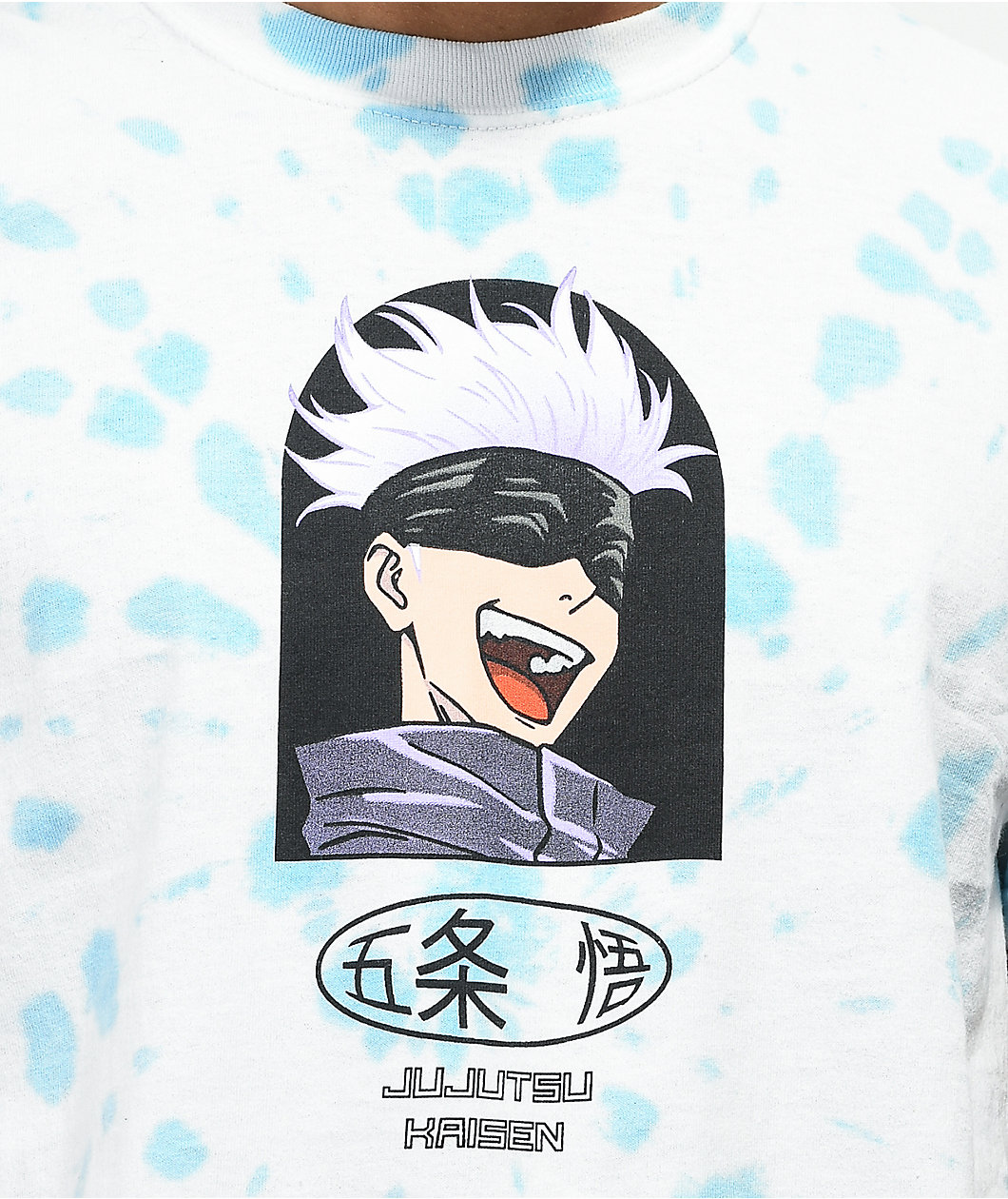 Episode x Jujutsu Kaisen Satoru Blue Tie Dye T-Shirt