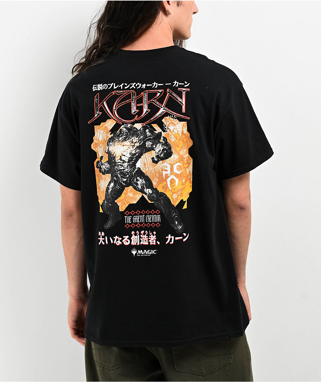 Episode x Magic The Gathering Karn Black T-Shirt