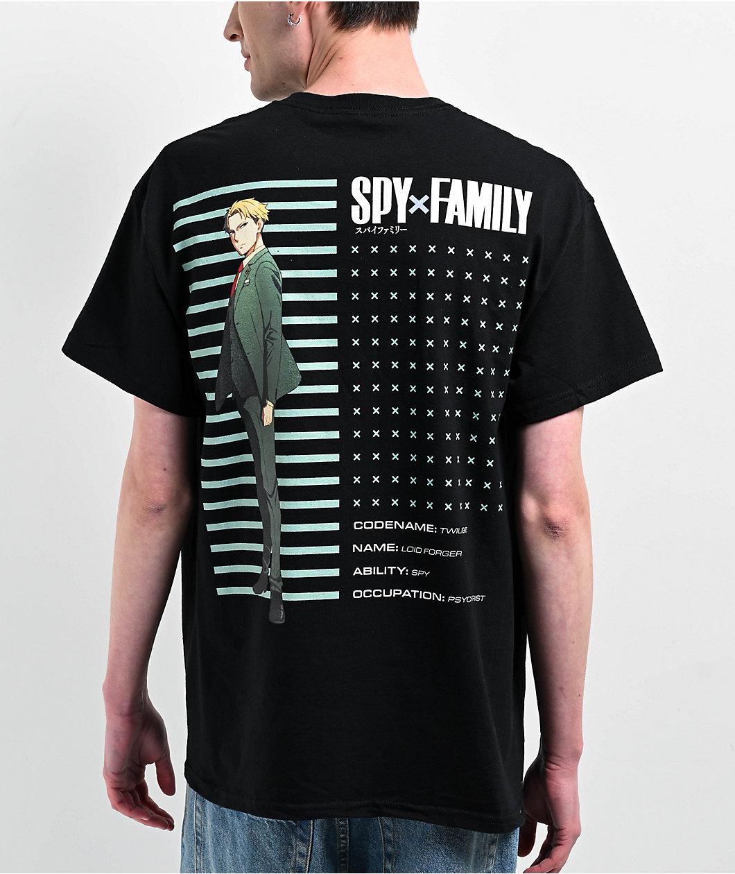 Episode x Spy Family Codename Twilight Black T-Shirt