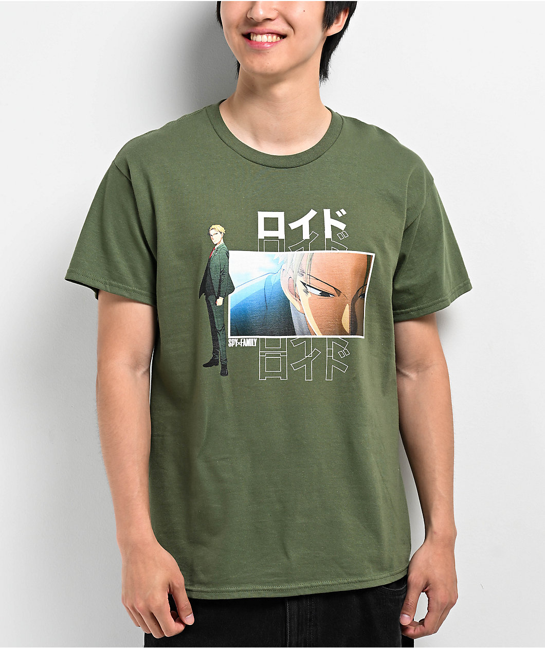 Episode x Spy Family Loid Green T-Shirt