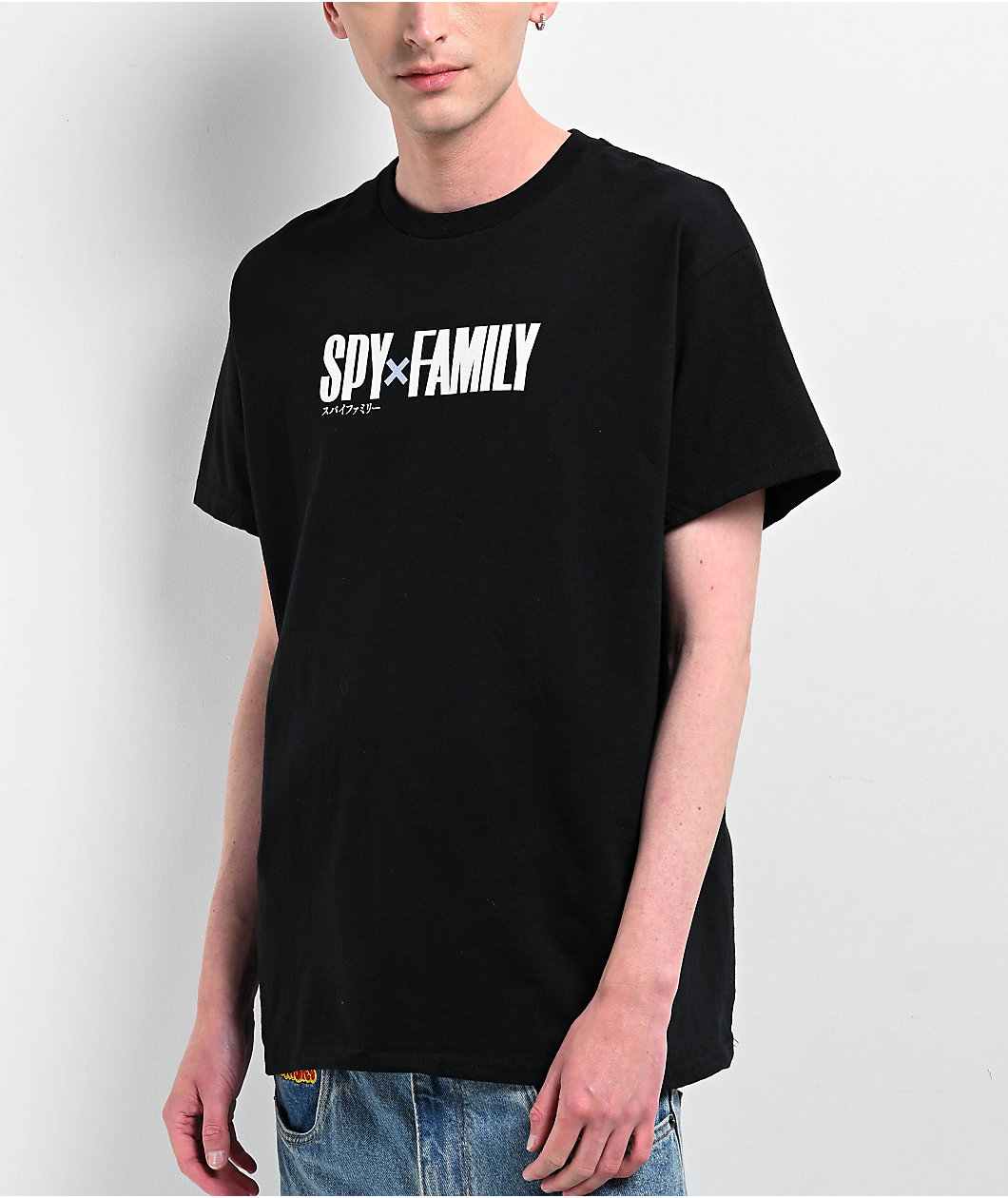 Episode x Spy Family Thorn Princess Black T-Shirt