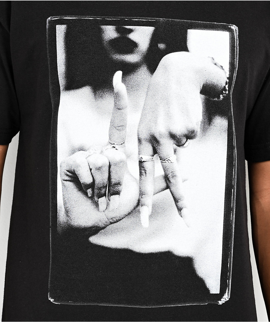 Estevan Oriol LA Hands Black T-Shirt