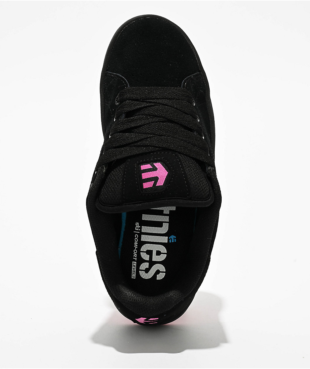 Etnies Callicut Black & Pink Skate Shoes