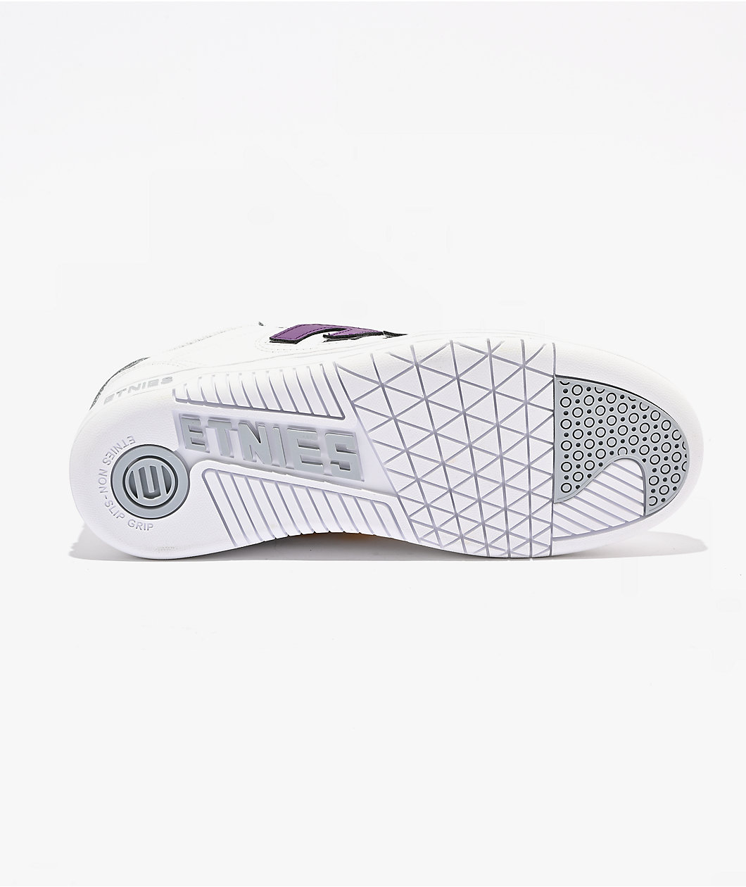 Etnies Locut Multicolor Patches White Skate Shoes