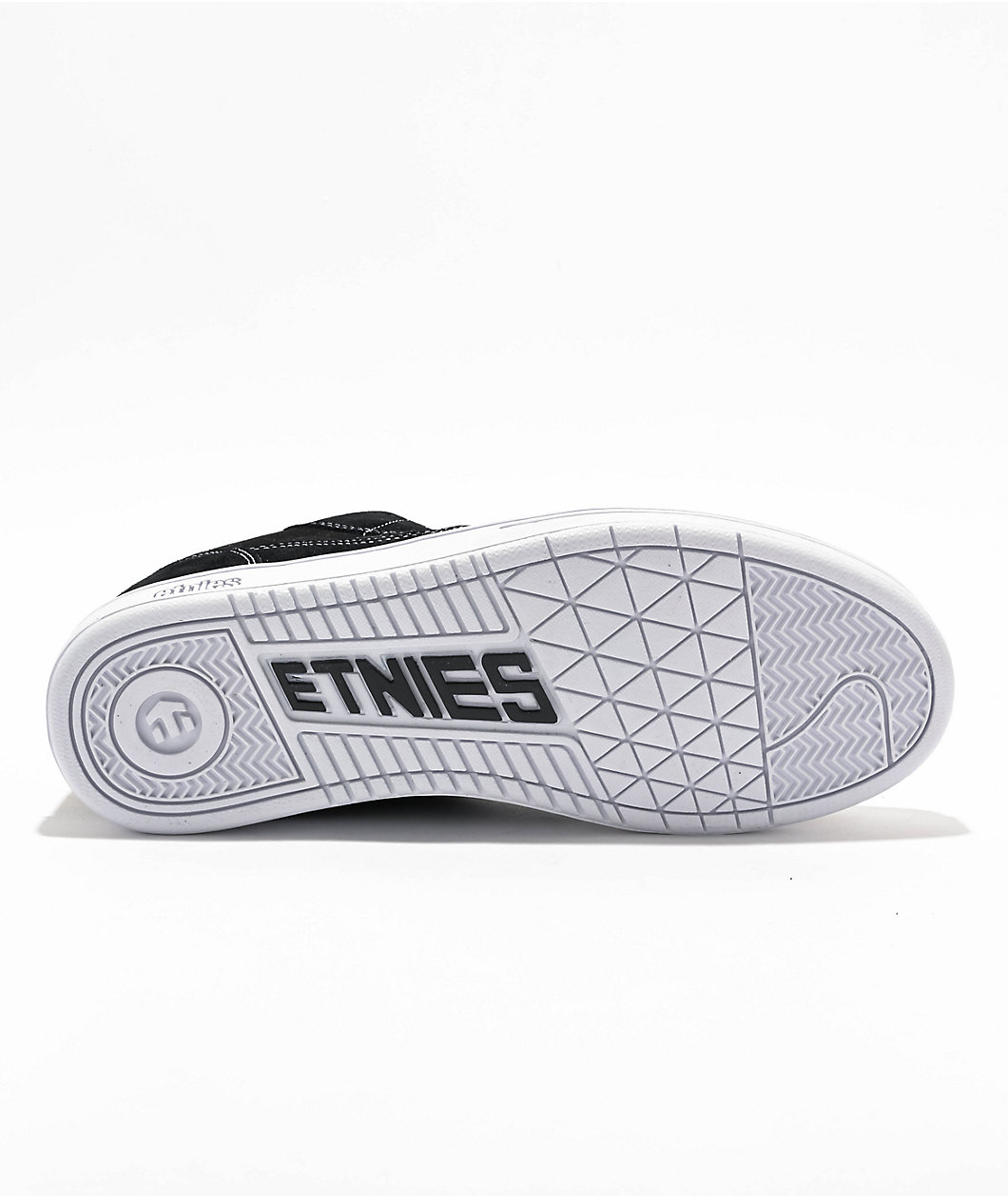 Etnies Snake Black & White Skate Shoes