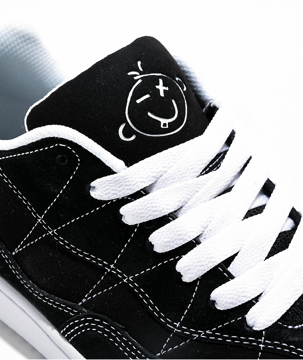 Etnies Snake Black & White Skate Shoes