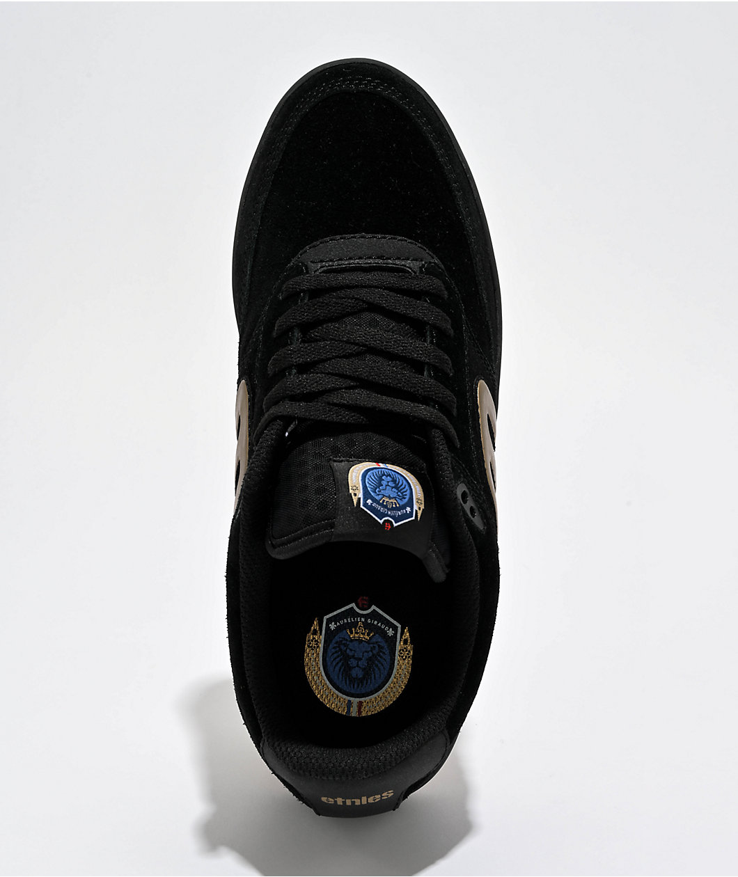 Etnies x Michelin Giraud Marana Black & Gold Skate Shoes