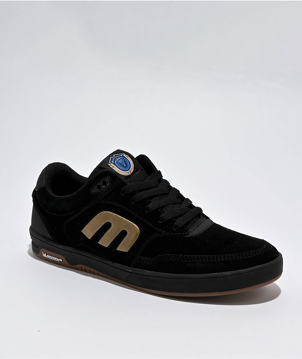 Etnies x Michelin Giraud Marana Black & Gold Skate Shoes