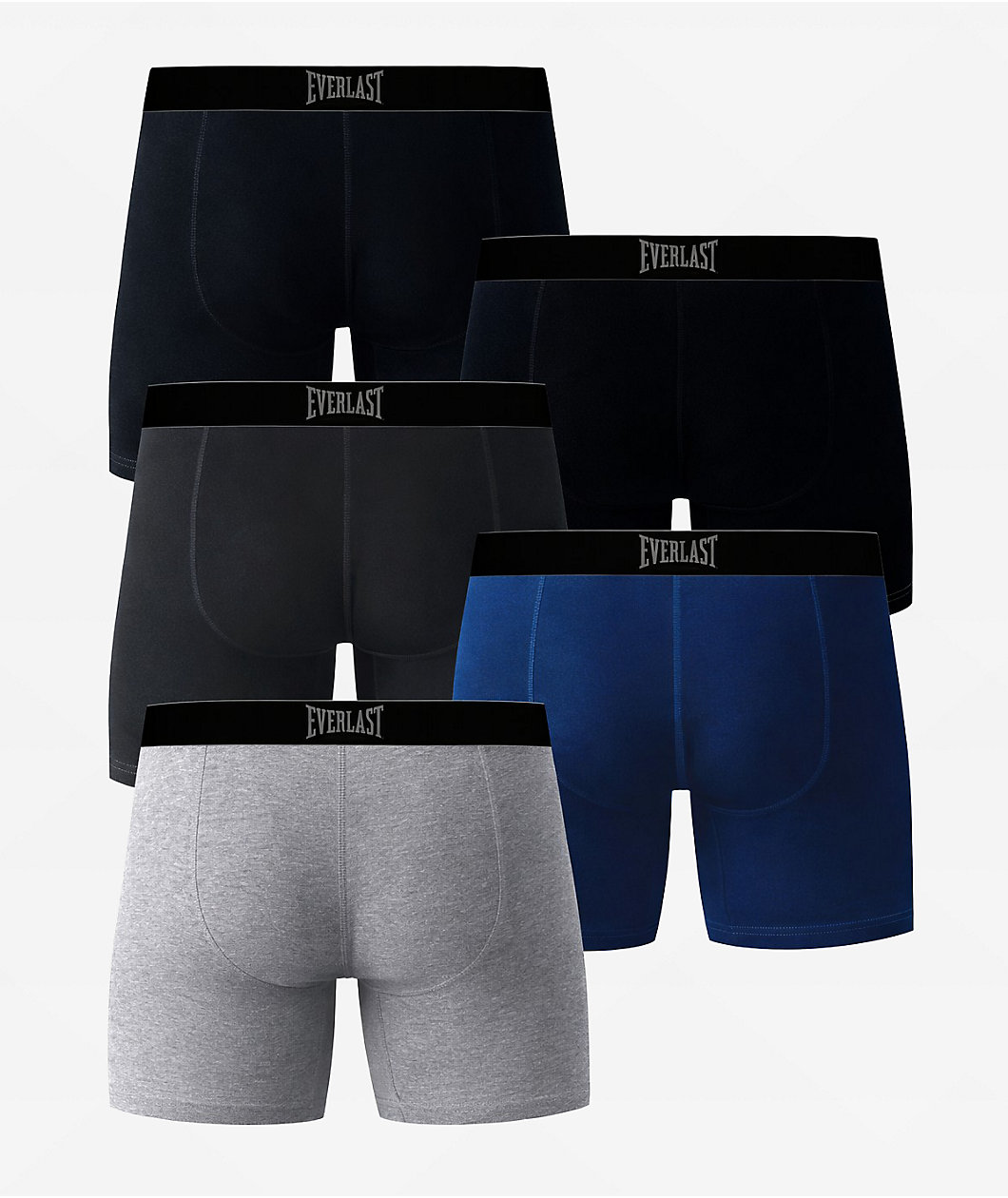 Everlast 5 Pack Assorted Boxer Briefs