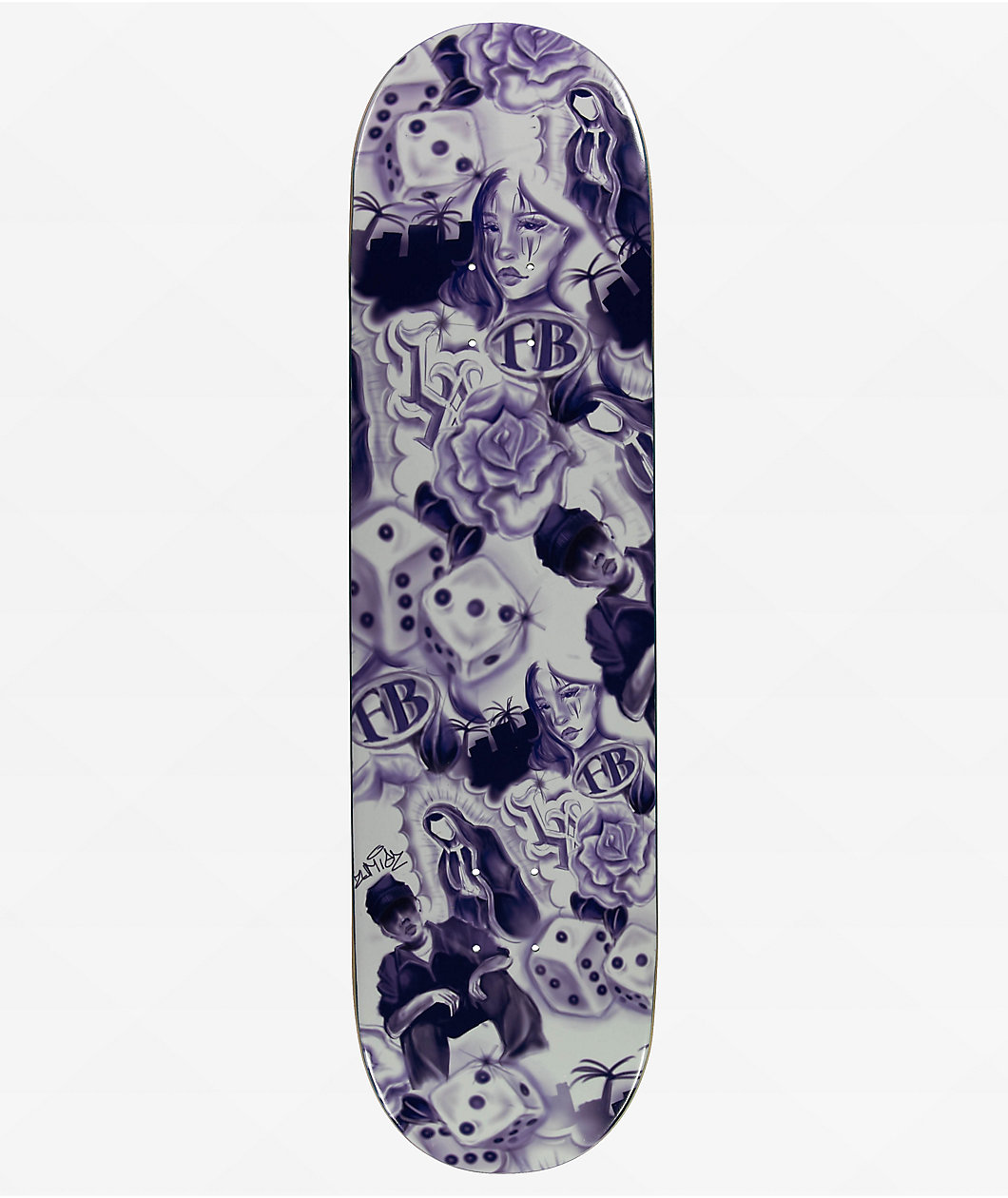 FB County Lifestylez 8.5" Skateboard Deck