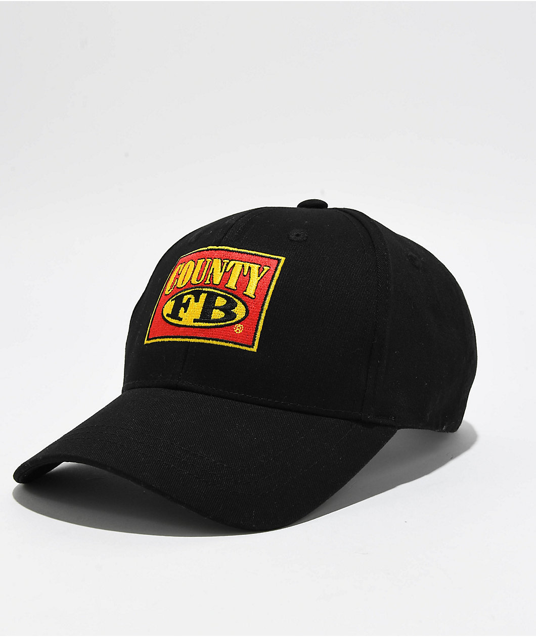 FB County Logo Black Snapback Hat