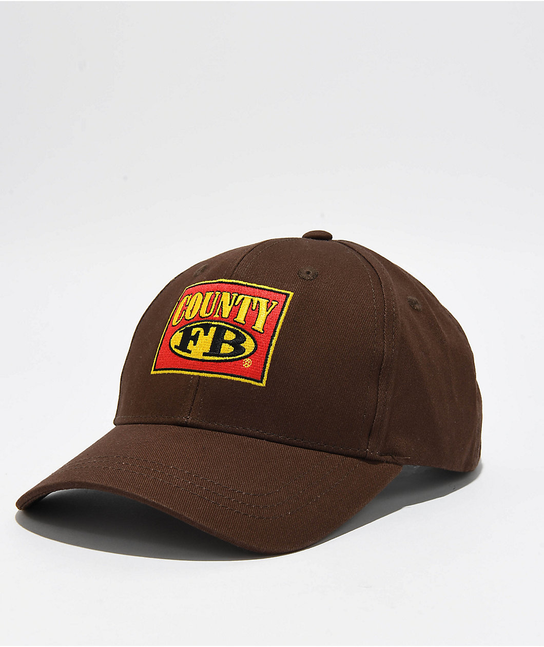 FB County Logo Brown Snapback Hat