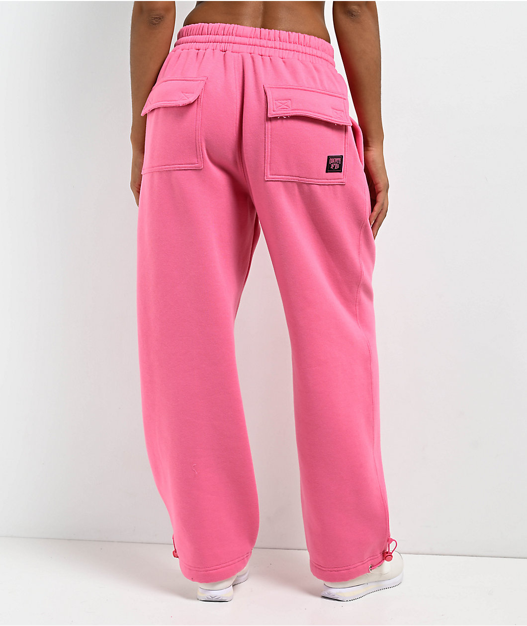 FB County Rhinestone Pink Sweatpants