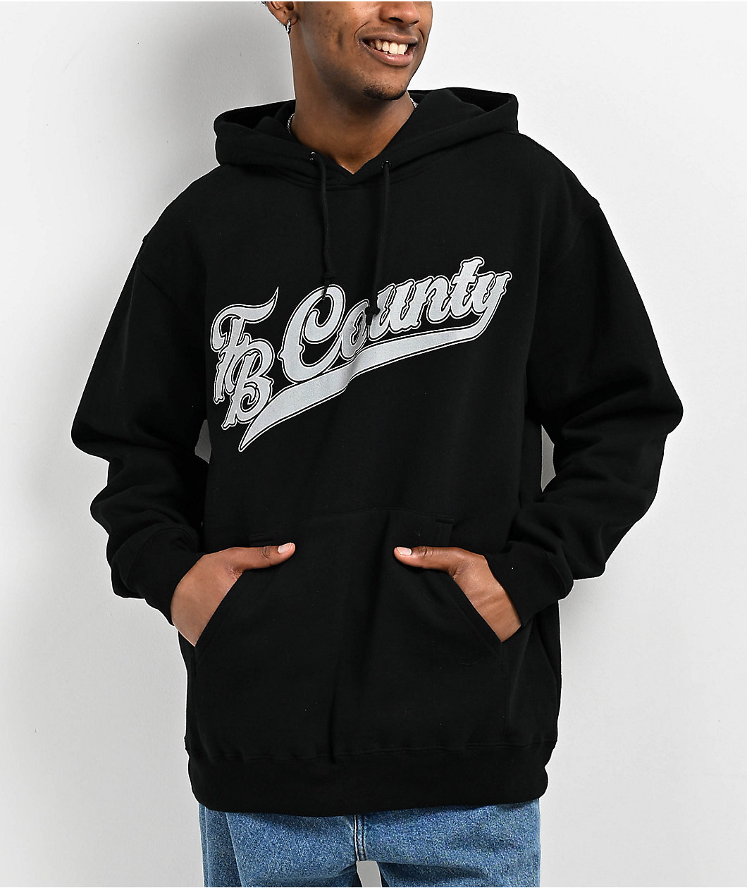 FB County Signature Black Hoodie