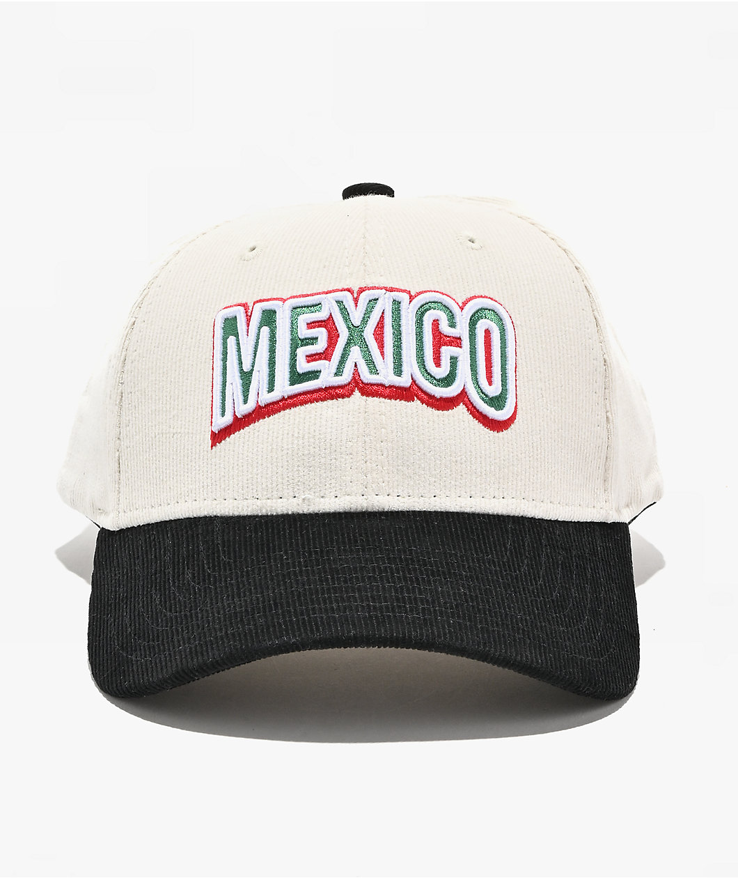 FIFA World Cup Mexico Beige & Black Strapback Hat