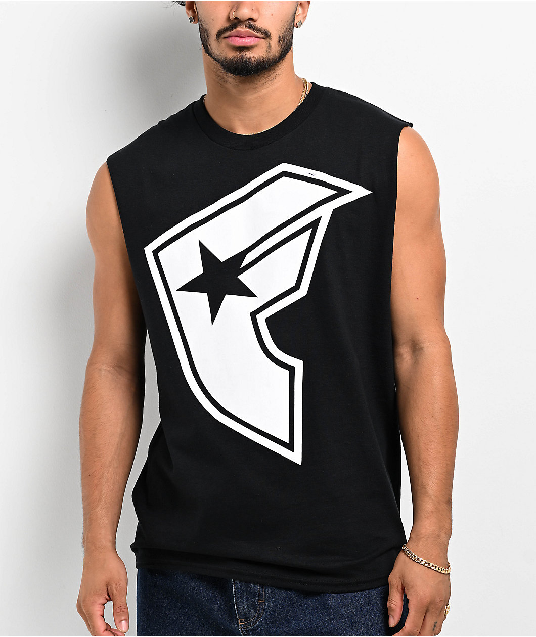 Famous Stars & Straps BOH Black Tank Top