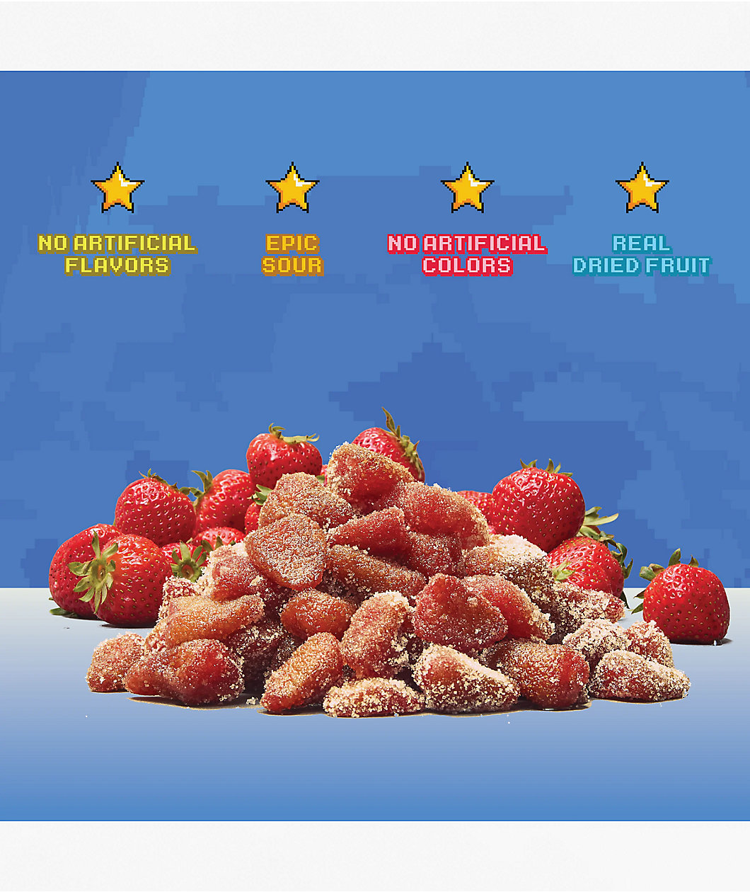 Final Boss Sour Level 1 Strawberry Lemonade Fruit Candy