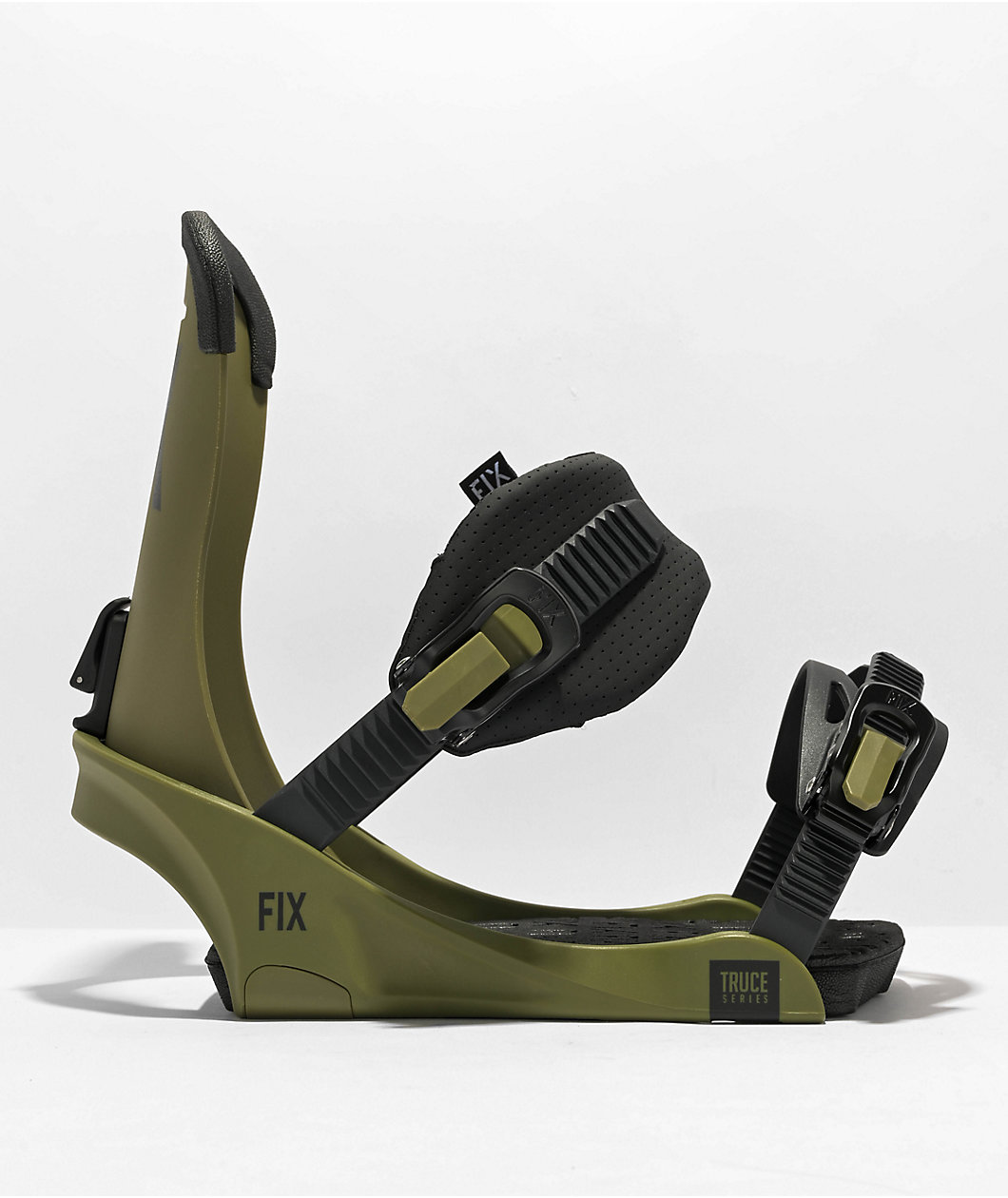 Fix Truce Army Green Snowboard Bindings 2023