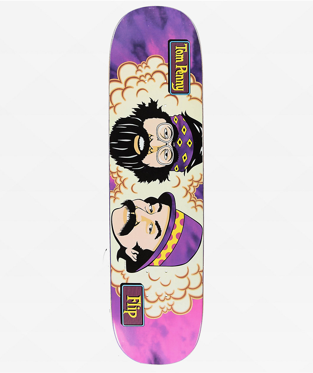 Flip Penny Toms Friends Purple Haze 8.25" Skateboard Deck