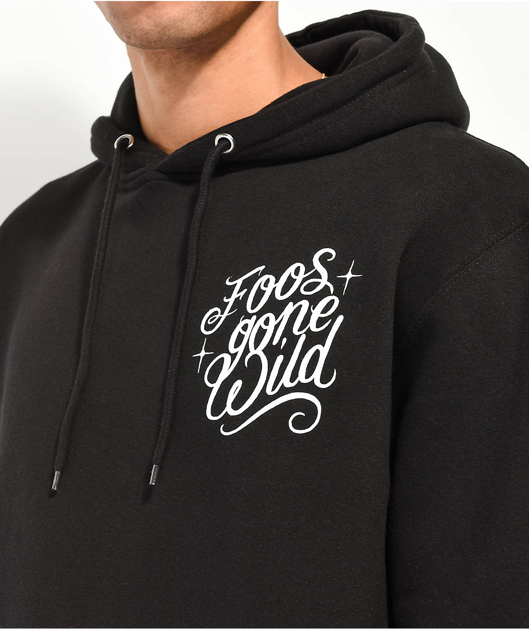 Foos Gone Wild Flash Black Hoodie