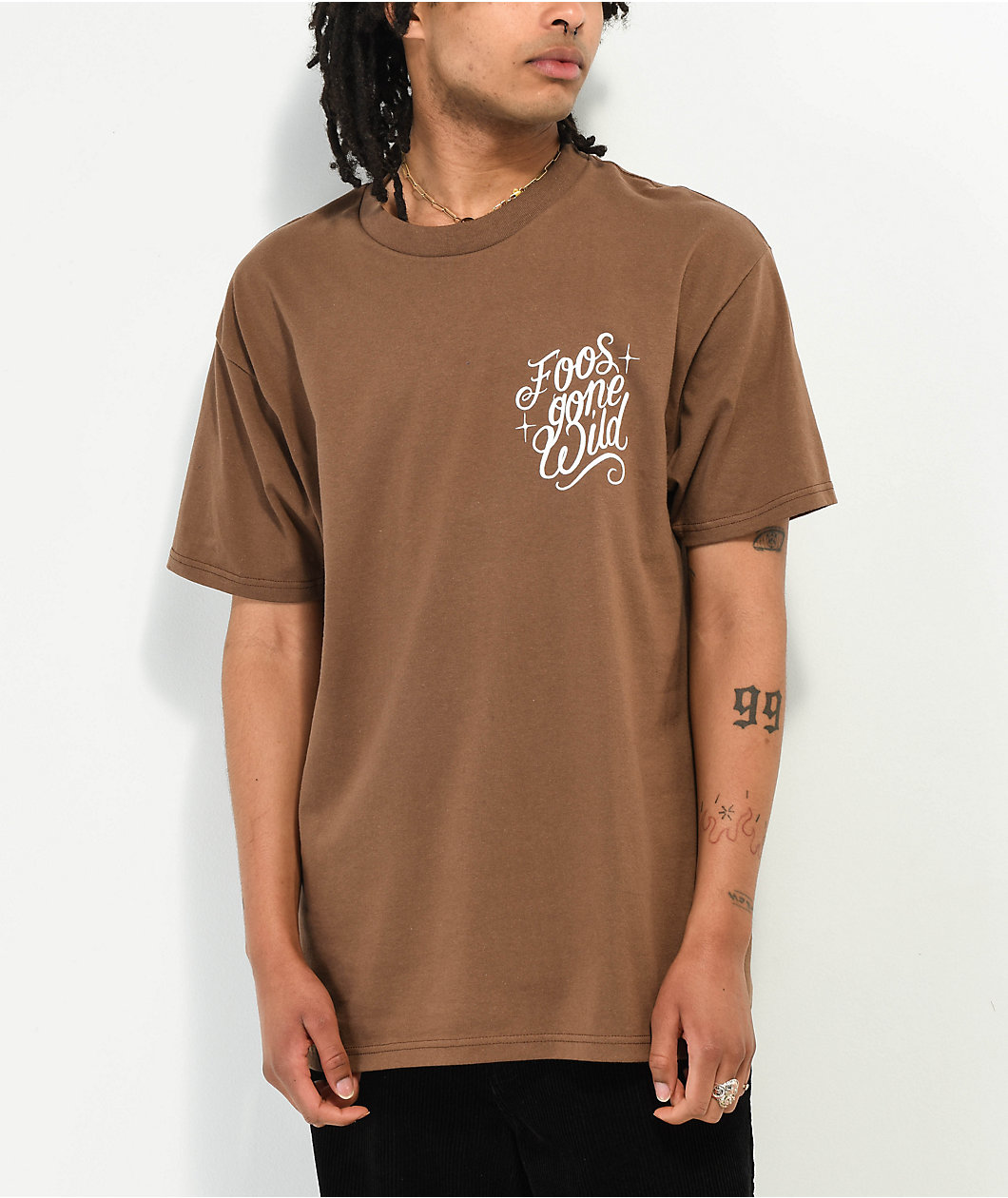 Foos Gone Wild Flash Brown T-Shirt