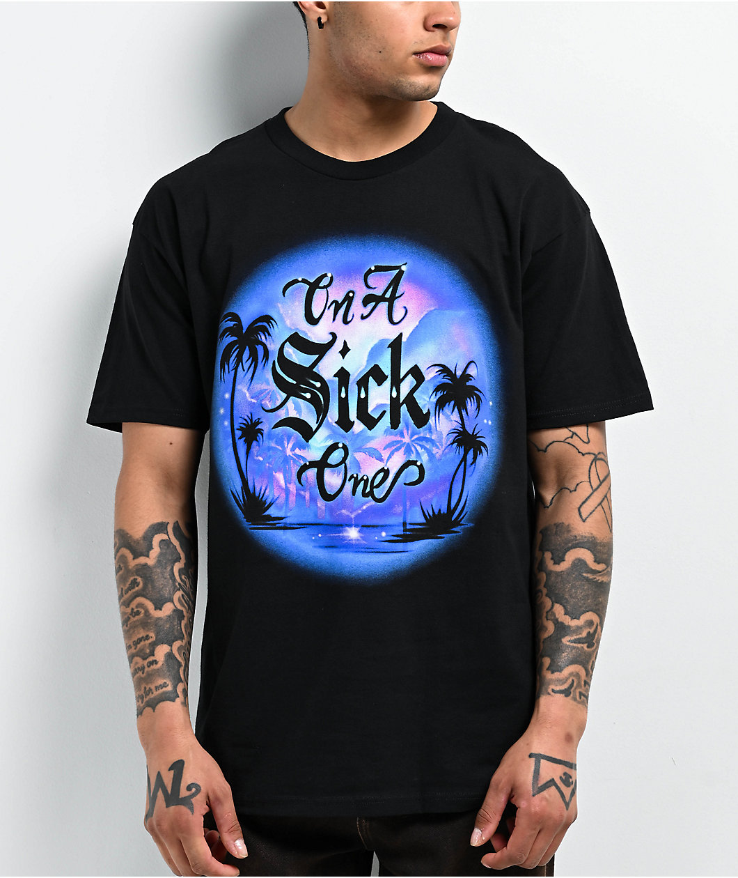 Foos Gone Wild On A Sick Foo Sumer Black T-Shirt