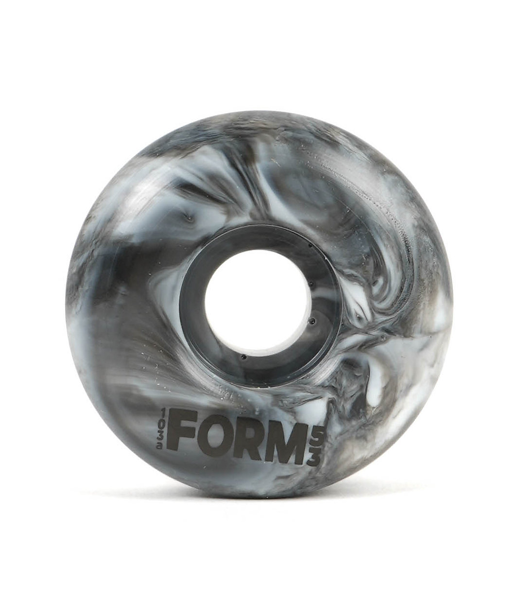 Form Black & White Swirl 53mm 103a Skateboard Wheels
