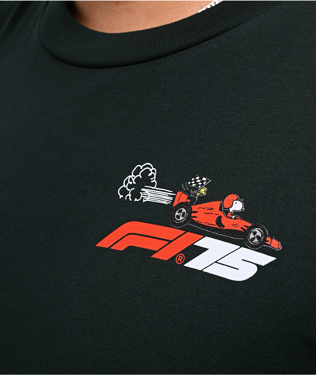 Formula 1 x Peanuts 75th Anniversary Joe Cool Dark Green T-Shirt