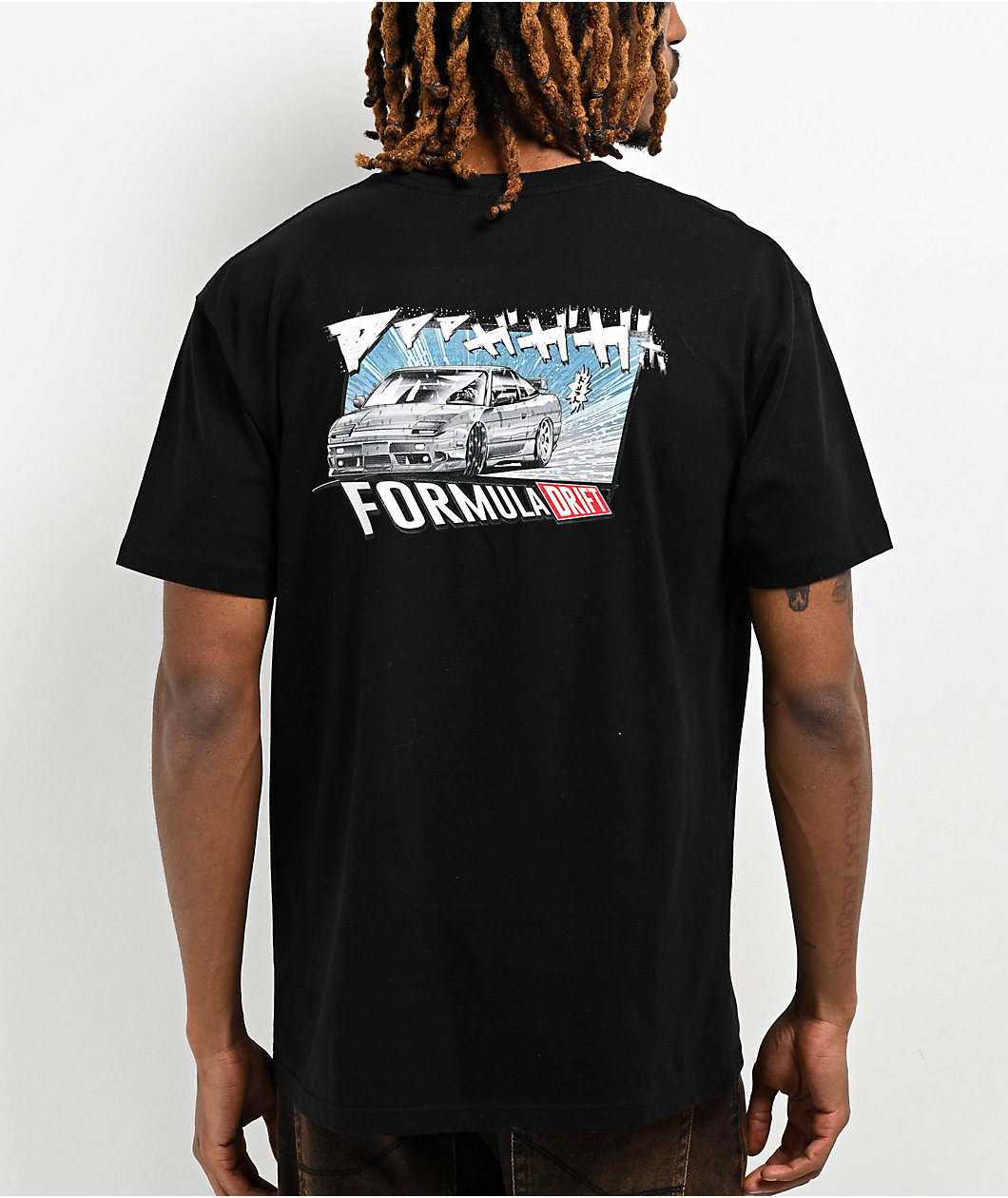 Formula Drift Hyaku Hachi Ju Black T-Shirt