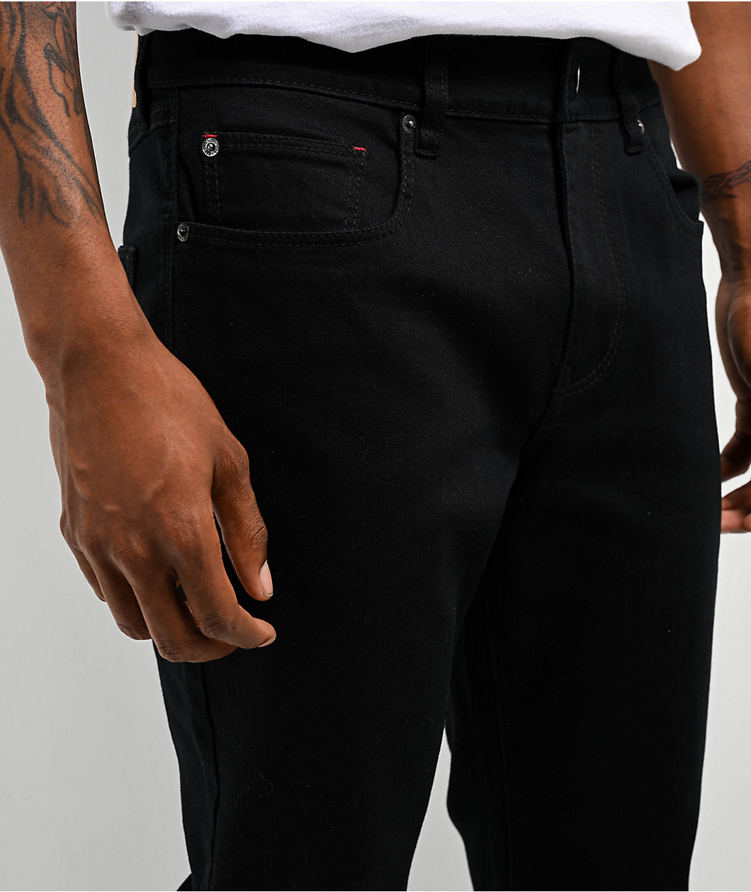 Freeworld Black Denim Skinny Fit Jeans