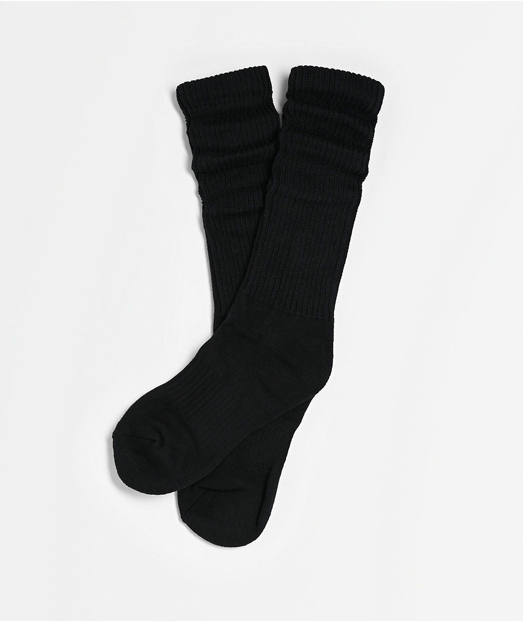 Freeworld Fame Black Slouch Socks