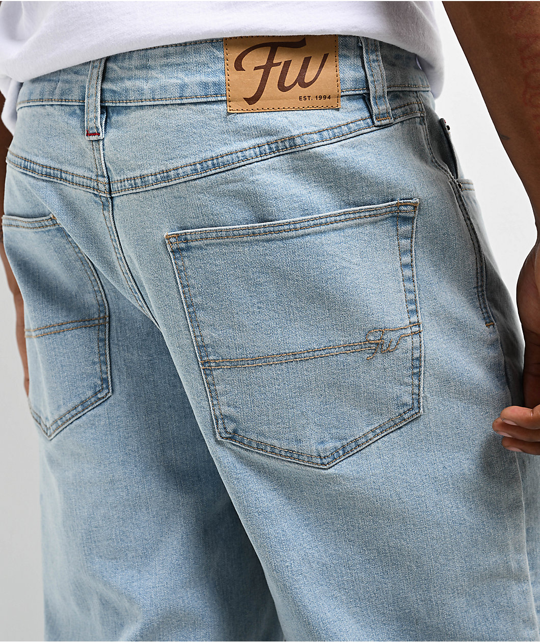 Freeworld Light Blue Denim Relaxed Fit Jeans