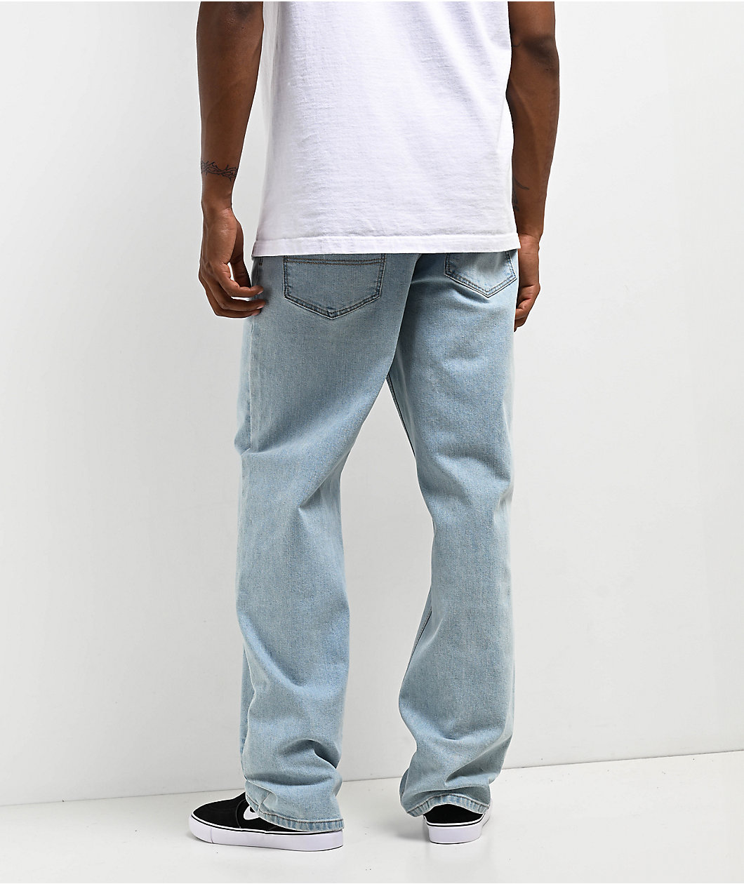 Freeworld Light Blue Denim Relaxed Fit Jeans