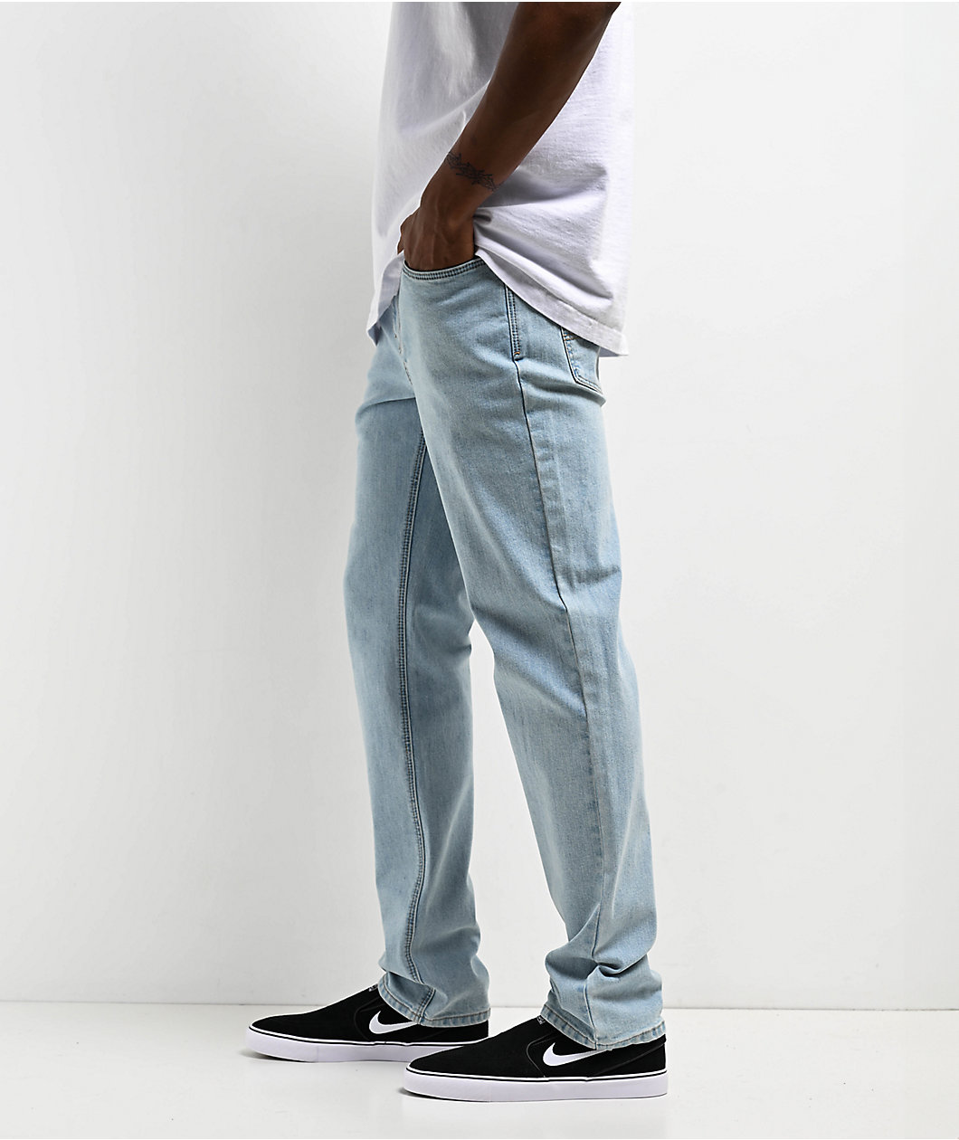 Freeworld Light Blue Denim Skinny Fit Jeans