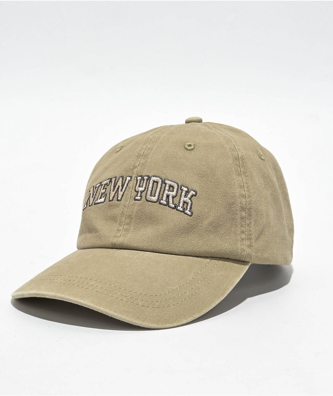 Freeworld New York Olive Green Strapback Hat