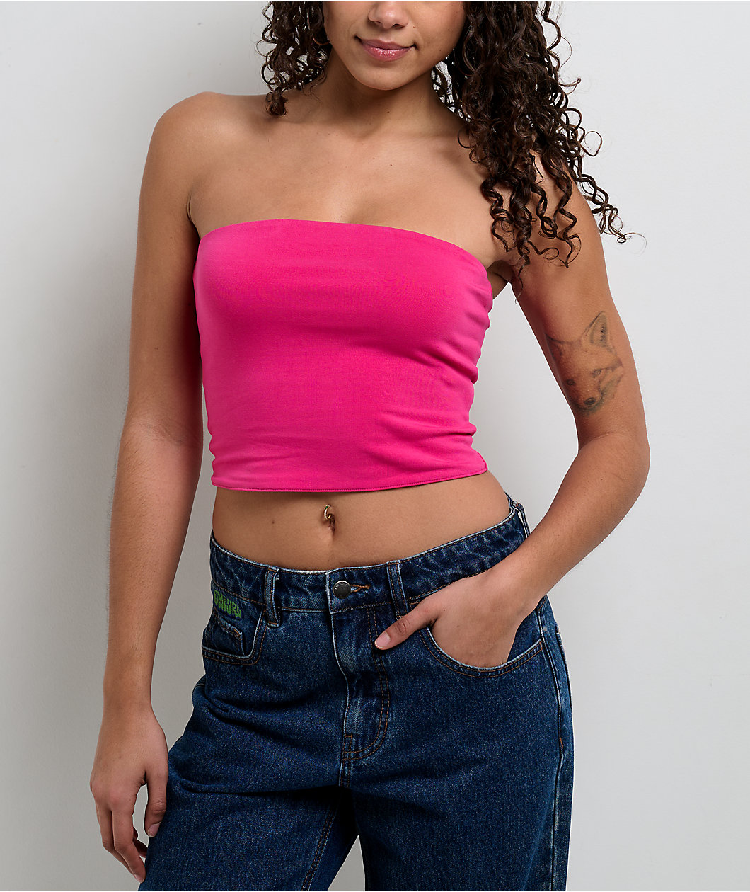 Freeworld Skylar Pink Reversible Tube Top