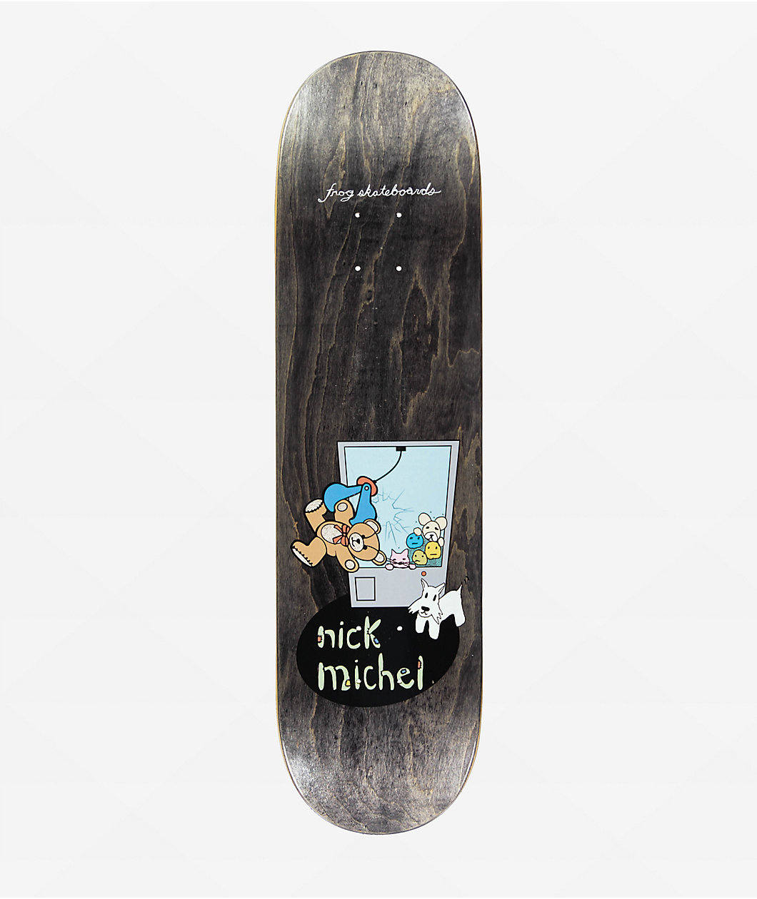 Frog Michel Claw Machine 8.25" Skateboard Deck