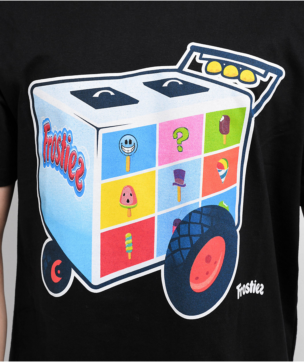 Frostiez Cart Black T-Shirt