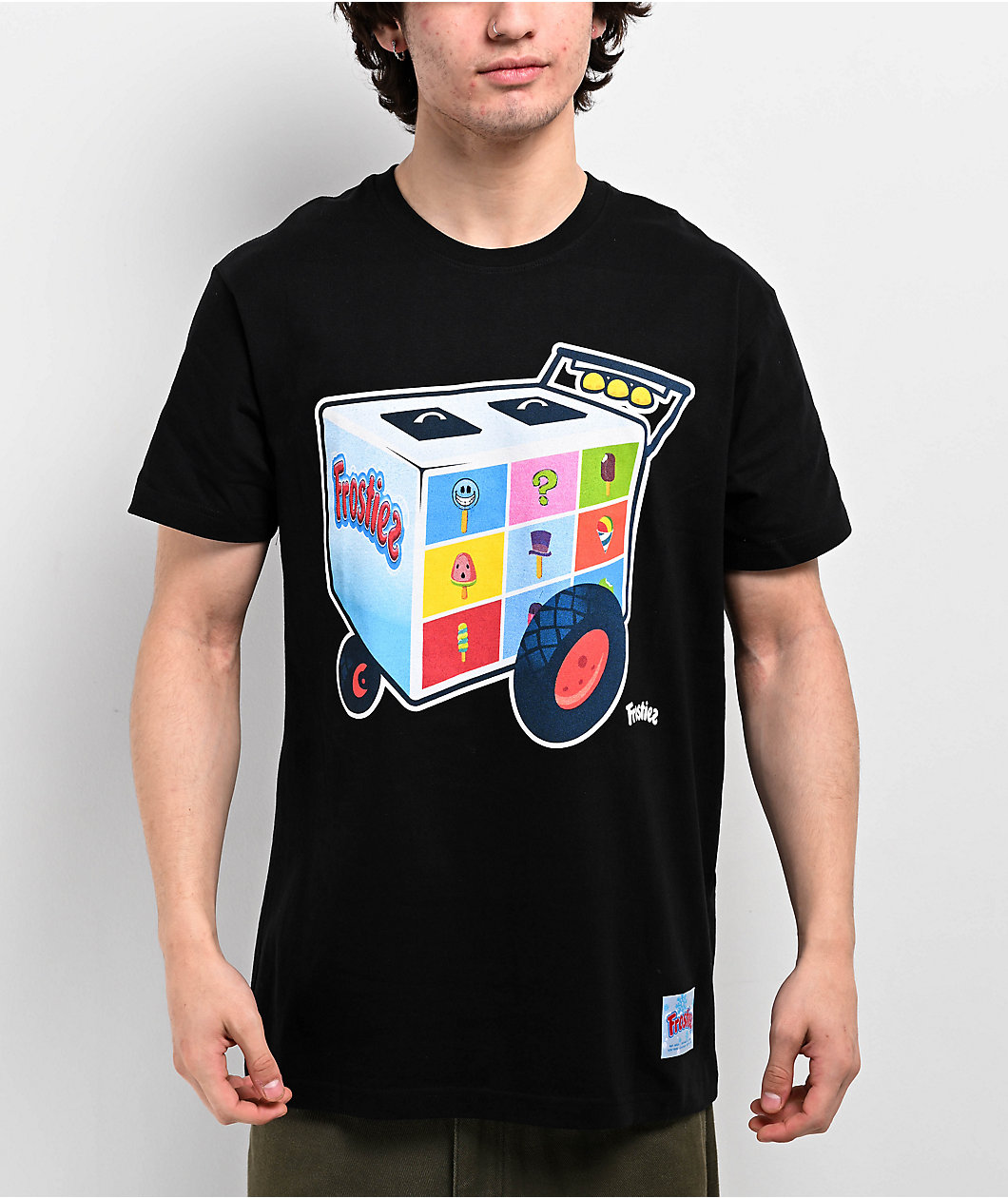 Frostiez Cart Black T-Shirt