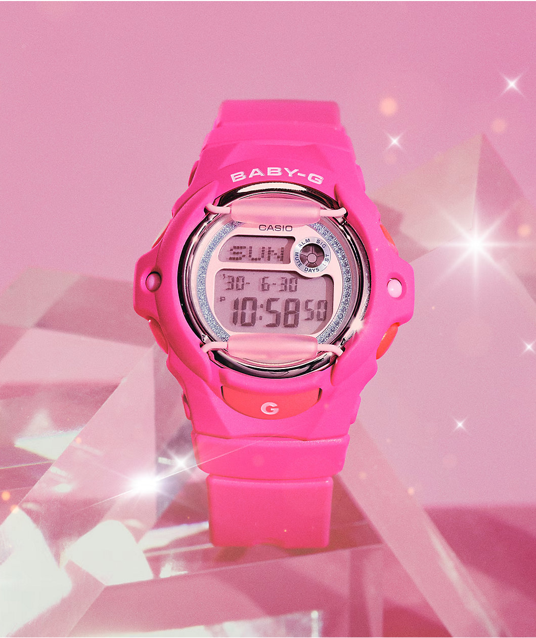 G-Shock Baby-G BG169KB-4B1 Hot Pink Digital Watch
