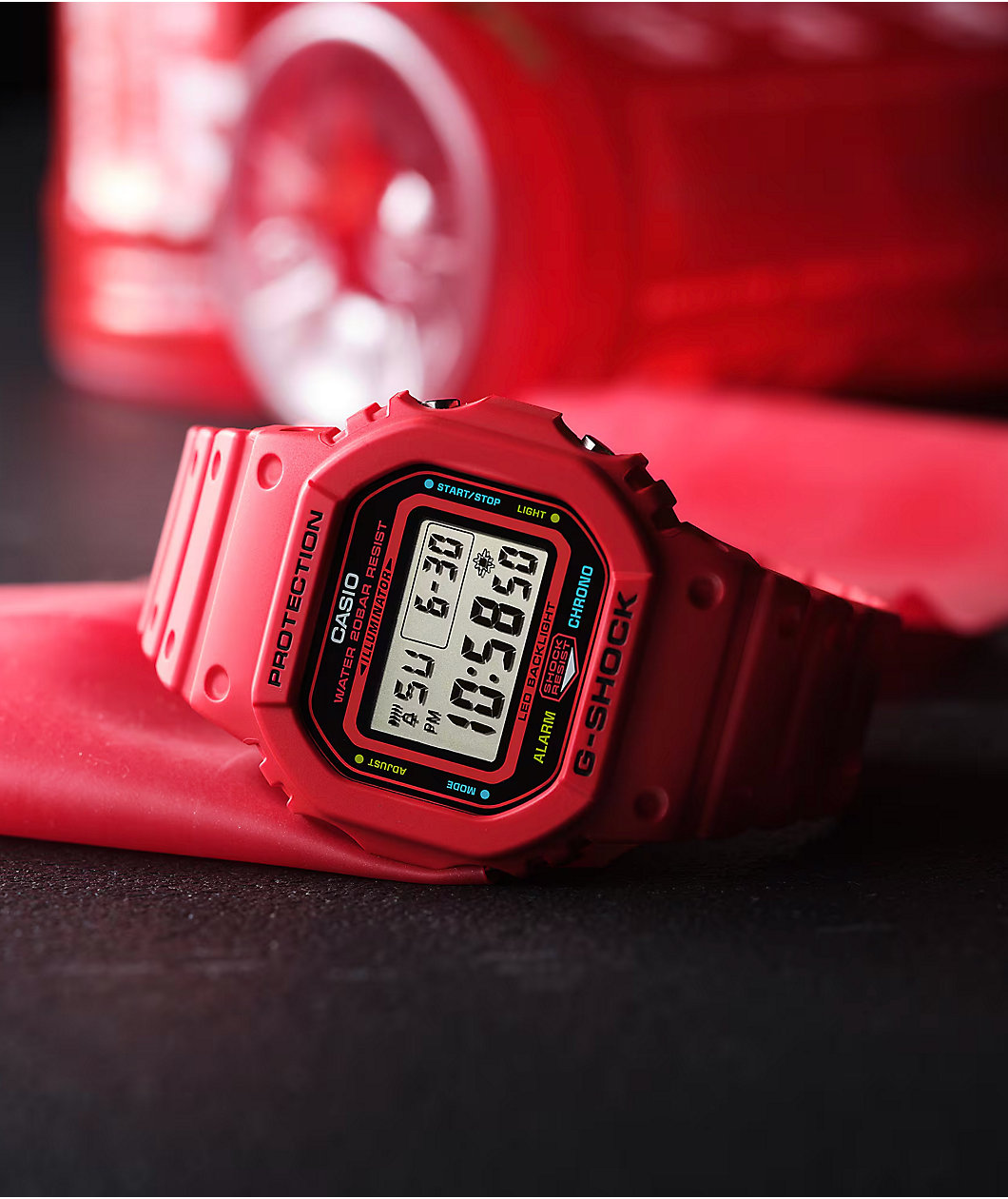 G-Shock DW5600EP-4 Red Digital Watch