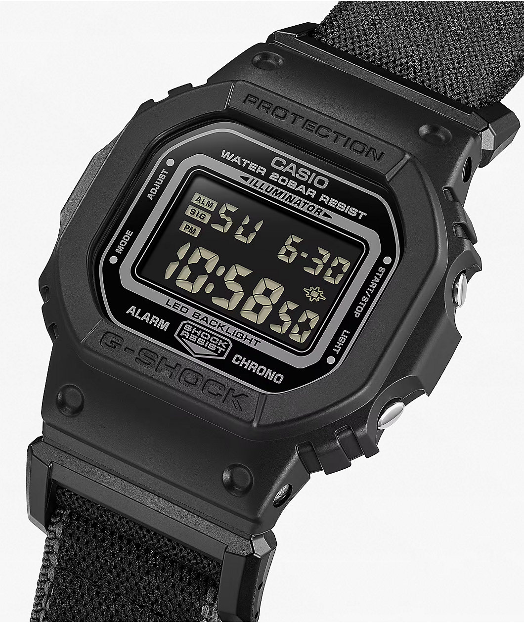 G-Shock DW5600MNC-1 Square Black & Grey Digital Watch