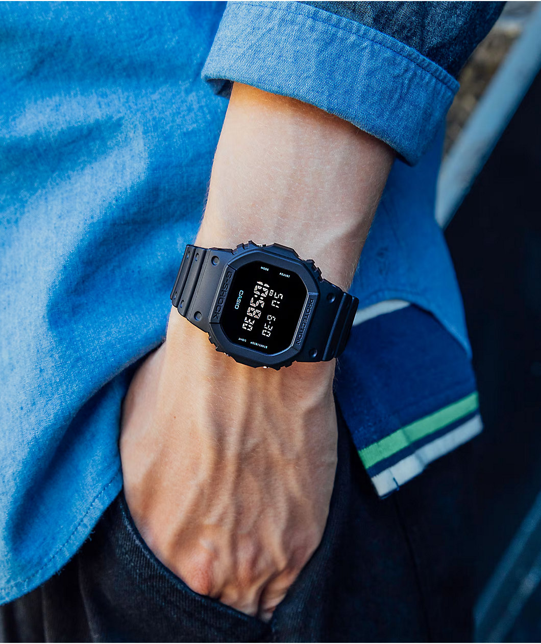G-Shock DW5600UBB-1 Black Digital Watch