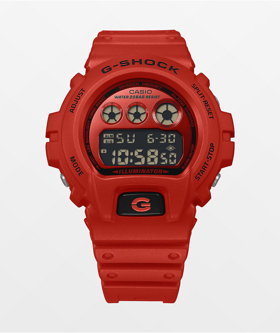 G-Shock DW6900RRB-4 Red Digital Watch
