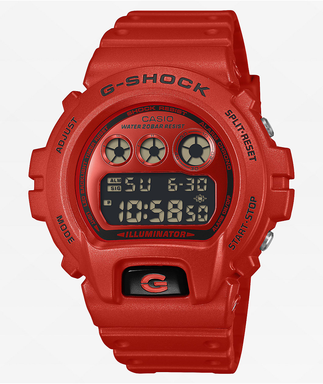 G-Shock DW6900RRB-4 Red Digital Watch