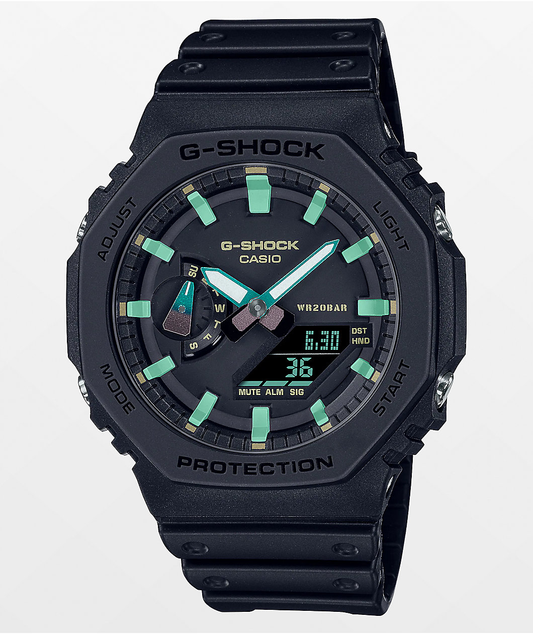 G-Shock GA-2100RC-1ACR Black & Rust Watch